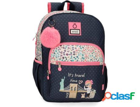 Mochila ENSO Travel Time (Azul - 30x38x12 cm)