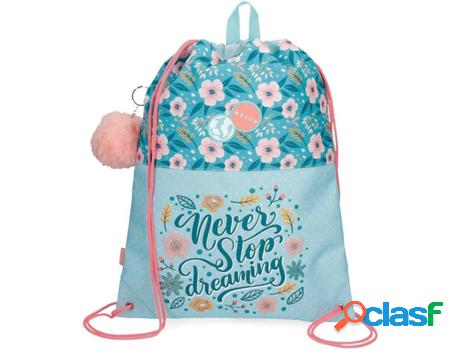 Mochila MOVOM Never Stop Dreaming Azul (32x42x0,5 cm)