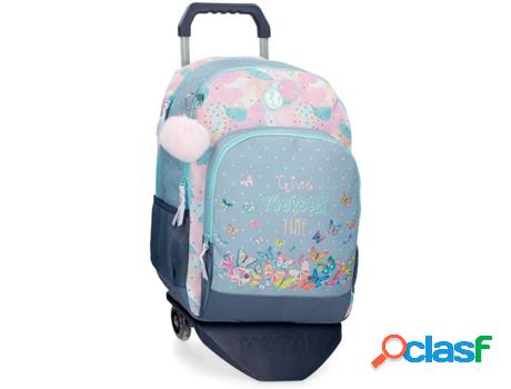 Mochila con Ruedas MOVOM Give Yourself Time Azul (33x44x17