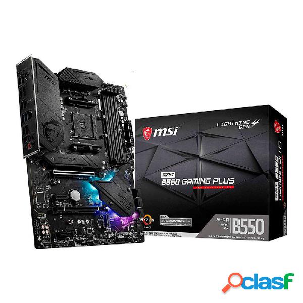 Msi b550 gaming plus. socket am4.