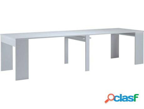 Mueble de Apoyo SELECTIONHOME Blanco mate (Melamina, Metal -