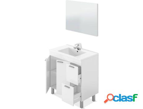 Mueble de Baño ARKITMOBEL Aktiva (Blanco Brillo - Melamina,