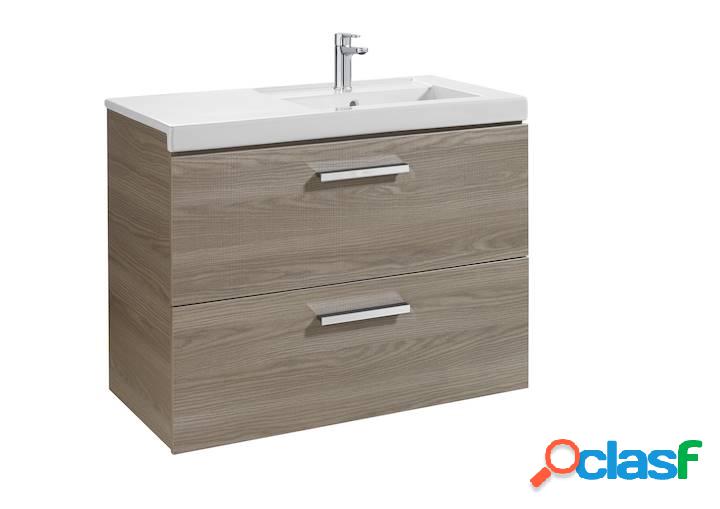 Mueble de baño Roca Prisma Unik con lavabo derecha