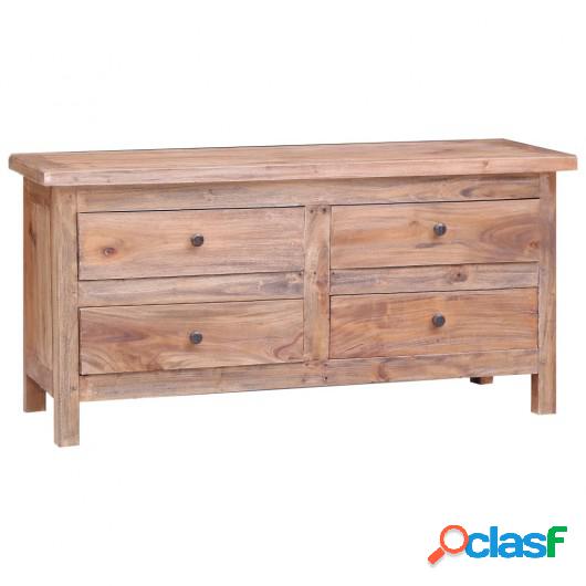 Mueble para la TV de madera maciza reciclada 102x35x50 cm