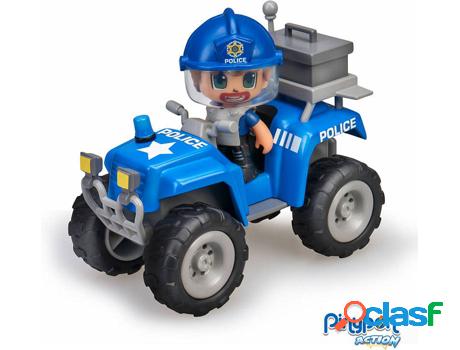 Muñeco FAMOSA Pinypon Vehículo Policial (4 a 8 años)