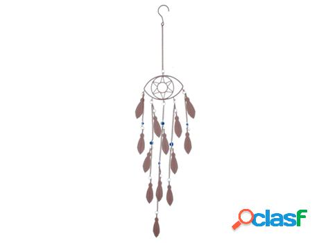 Móvil Ojo Con Plumas Decoración Colgantes Metal Colección