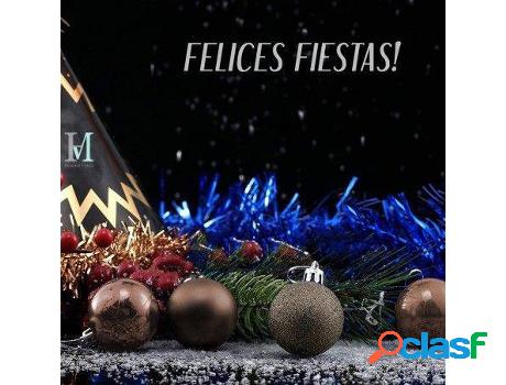 Navidad HOGAR Y MÁS Bola De Champ Set Pieza (24x 13x 22cm -