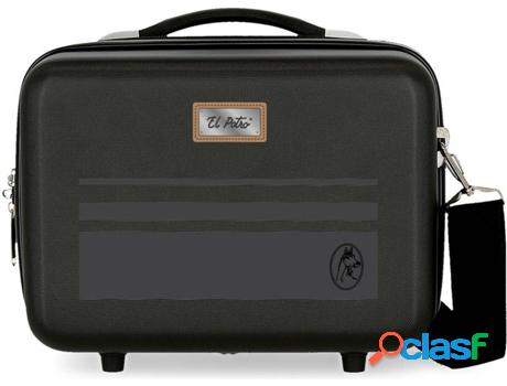 Neceser EL POTRO Chic (Negro - 29 x 21 x 15 cm)