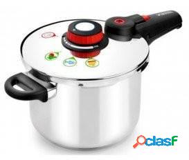 Olla Cocina Presion Super Rapida 6L Acero Inox Selecta Monix