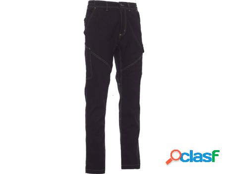 Pantalones CHEMITOOL BY PAPER Worker Strech (Negro - Talla: