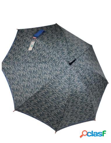 Paraguas De Mujer Estampado Cebras Gotta Azul