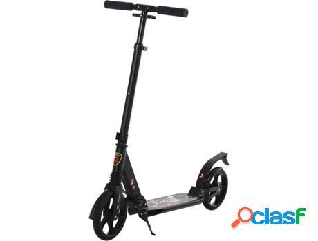 Patinete HOMCOM AA1-060BK Plegable con Manillar Ajustable