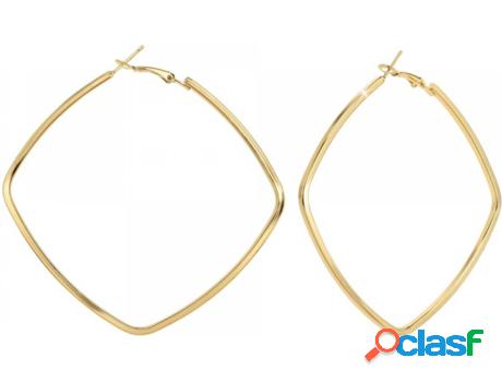 Pendientes SC_BOHEME (Acero - Dorado - 70 mm x 2mm)