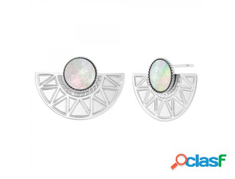 Pendientes SC_BOHEME (bañado a rodio - 16 mm x 23 mm)
