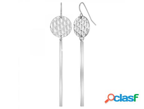 Pendientes SC_BOHEME (bañado a rodio - 74 mm x 16 mm)