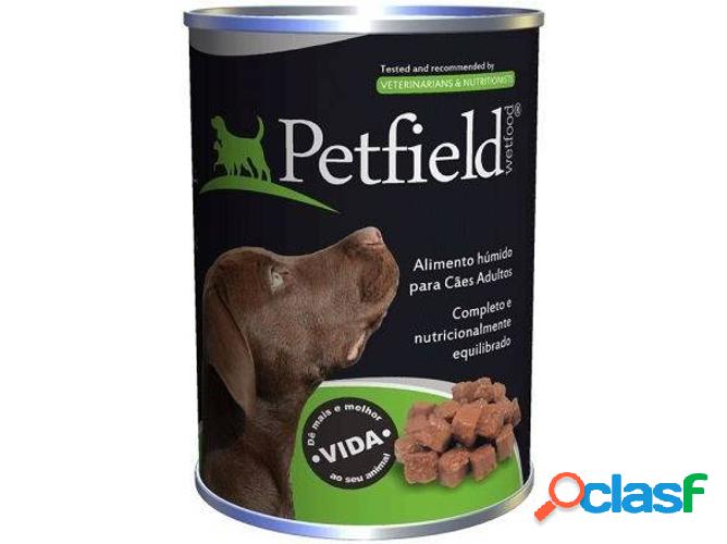 Pienso para Perros PETFIELD (410g - Húmedo - Sabor: Vaca)