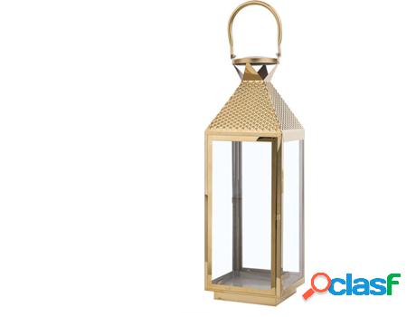 Pieza Decorativa Linterna Bali (Bronze - Acero Inoxidable