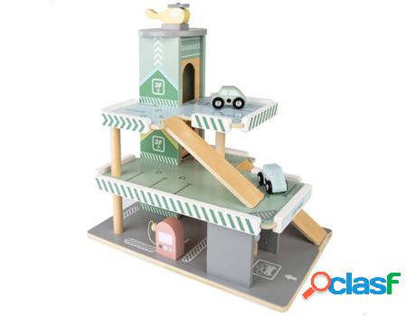 Pista WOOMAX Parking coches de madera