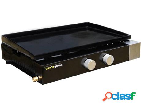 Plancha de Gas Finesta 2B Cook&apos;In Garden 2 Quemadores