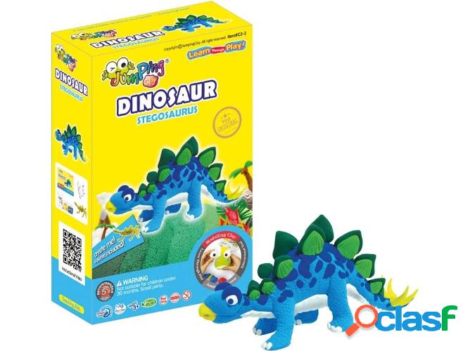 Plastilina JUMPINGCLAY Estegosaurio