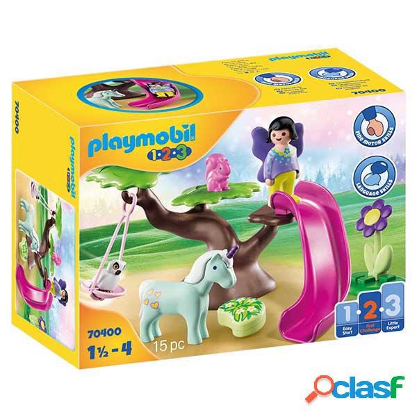 Playmobil 70400 1.2.3 Parque Infantil Hada
