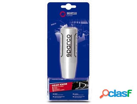 Pomos SPARCO CORSA Racing XL (Plateado - 125 x 42 x 32 mm)