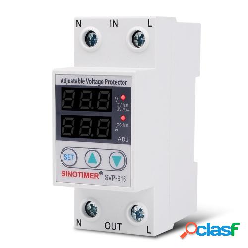 Protector de corriente de límite de voltaje ajustable