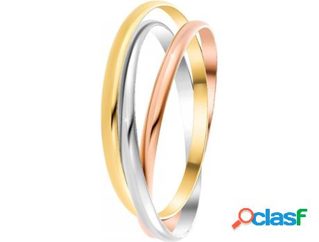Pulsera SC_CRYSTAL (Acero - Dorado - 70 mm)