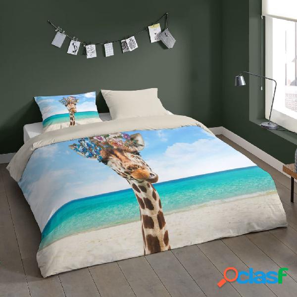 Pure Funda de edredón COOL GIRAFFE 140x200/220 cm