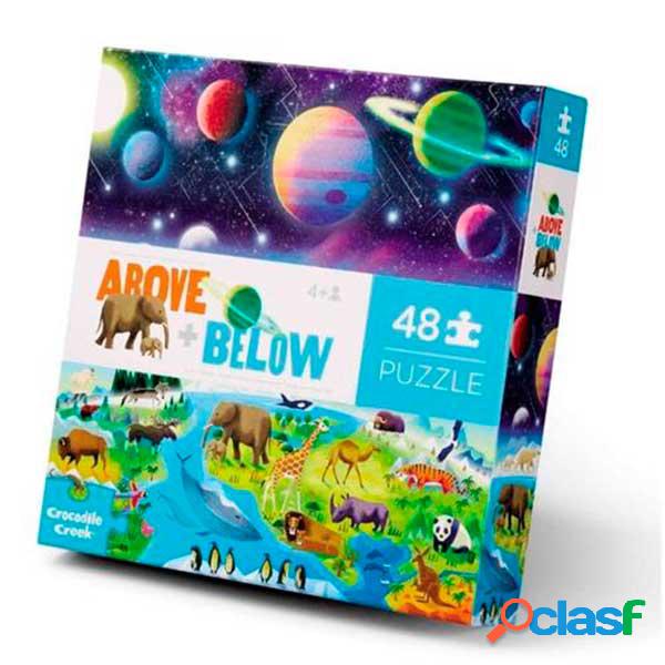Puzzle Espacio y Tierra Above Below 48p