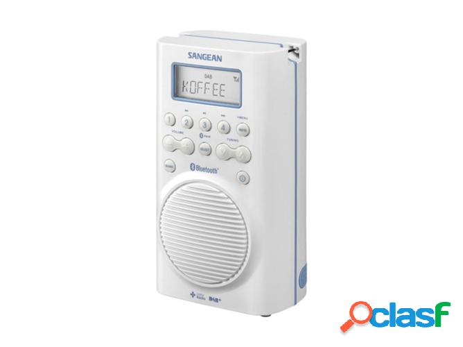 Radio Portátil Waterproof SANGEAN H-205 Blanco