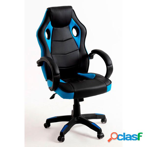 RegalosMiguel - Silla Boss - Azul y Negro