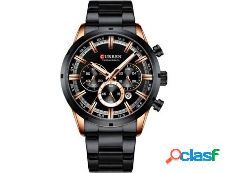 Reloj OEM Curren Acero Inoxidable Hombre (Negro)