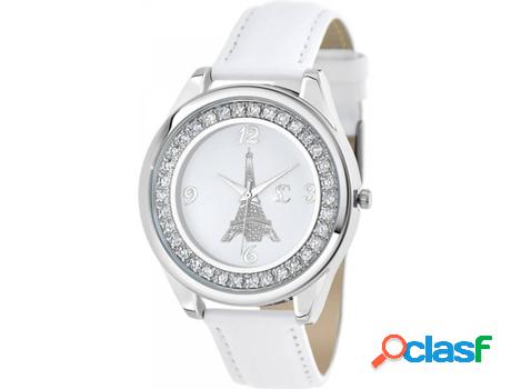 Reloj SC_CRYSTAL (bañado a rodio - Blanco)