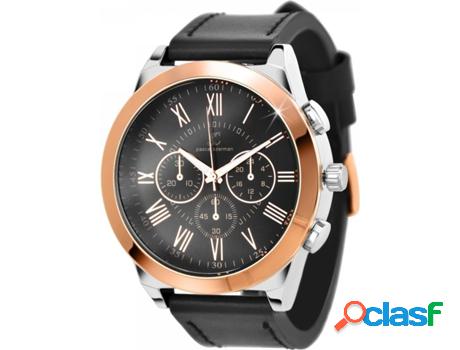 Reloj SC_CRYSTAL (bañado a rodio - Negro)