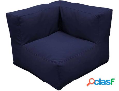 Rinconera RED DECO (Azul-Poliéster-131 × 63,5 × 72 cm)