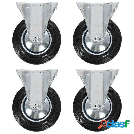 Ruedas fijas 16 unidades 160 mm