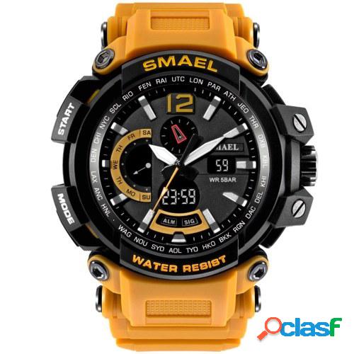 SMAEL 1702 Fashionable Men Quartz Digital Wristwatch