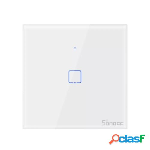 SONOFF T0 AC100-240V WIFI Interruptor de pared Interruptor