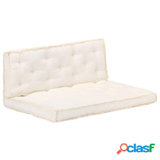 Set de cojines de sofá de palets 2 piezas beige