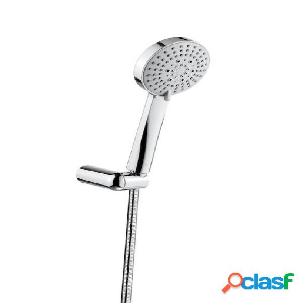 Set ducha. ducha mano 100 mm 3 funciones, soporte ducha