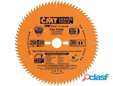 Sierra Circular CMT ORANGE TOOLS Ø250Mm Z=80 - 273.250.80M