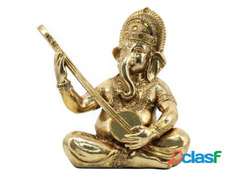 Signes Grimalt - Figura Buda Dorado de Resina | Figura de