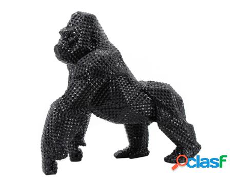 Signes Grimalt - Figura Gorila andando Negro de Resina |
