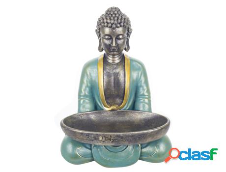 Signes Grimalt - Figura buda con plato Azul de Resina |
