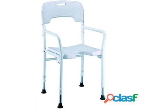 Silla ORTOPRIME para Baño con Respaldo y Reposabrazos