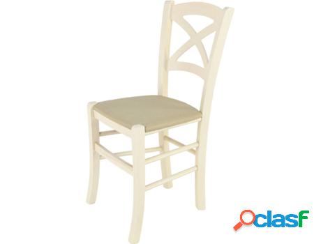 Silla T M C S Cross 332AB-NL021 (Blanco - 88x43x46 cm -