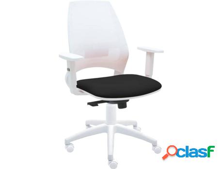 Silla de Escritorio Operativa LA SILLA DE CLAUDIA 4U Negro