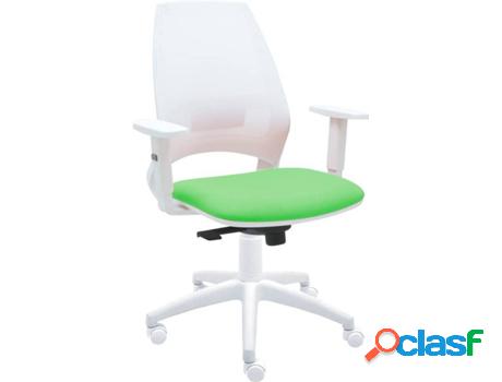 Silla de Escritorio Operativa LA SILLA DE CLAUDIA 4U Verde