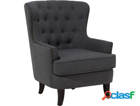 Sillón Viborg II (Gris - Poliéster -90x75x93 cm)